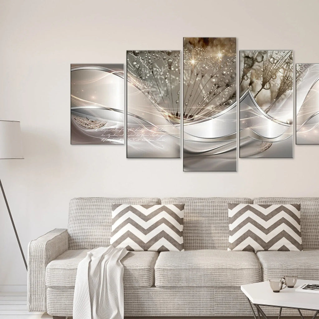 5pcs Canvas Prints Paintings Wall Art Modern Living Room Decor